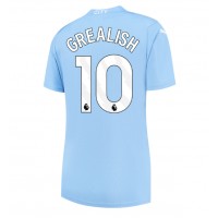 Dres Manchester City Jack Grealish #10 Domáci pre Ženy 2023-24 Krátky Rukáv